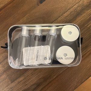 Rimowa Travel Kit (includes 3x bottles, 2x containers, sleep mask and clear bag)